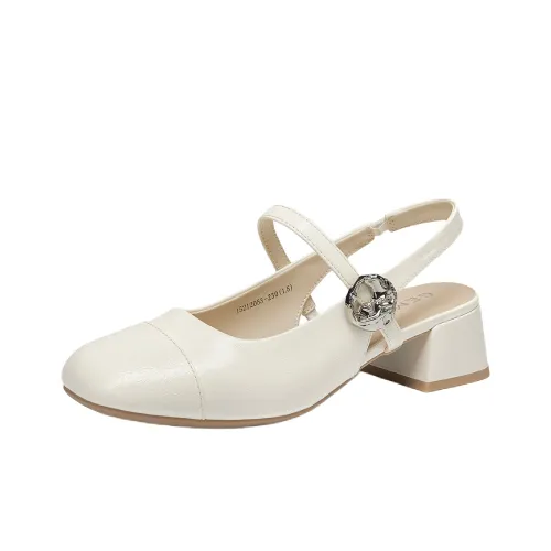 GEMEIQ Квадратный каблук Высокие каблуки 4CM Женские