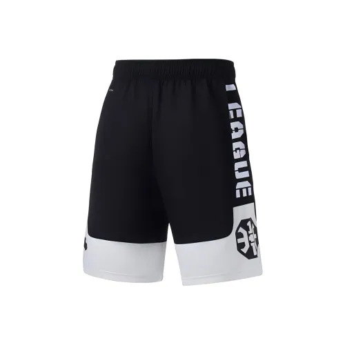 Лайнер Повседневные Шорты Мужские Черный Айвори