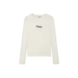 E-Cloud Белый (Элегантный Нефритовый Ткань - Круглый вырез Вышитый Стиль Позиционирование)