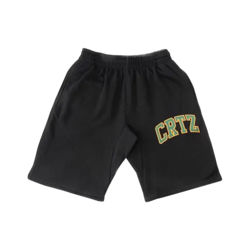 Corteiz Черные Унисекс Повседневные шорты