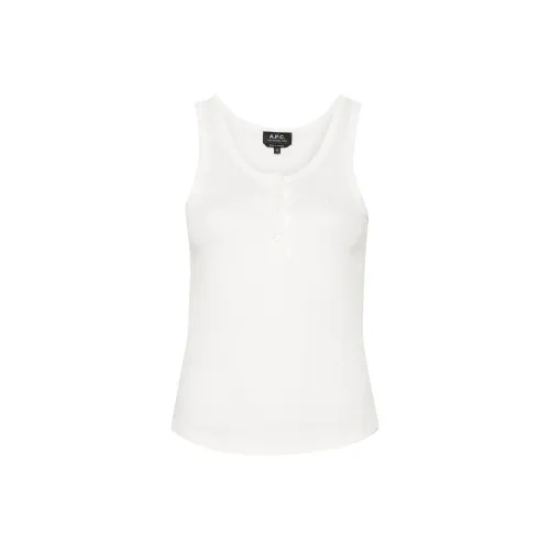 A.P.C Сливочный Женские Майки