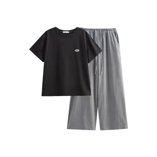 Same Language Пижамный комплект Женские Красный Ink · Cool Moon Серый