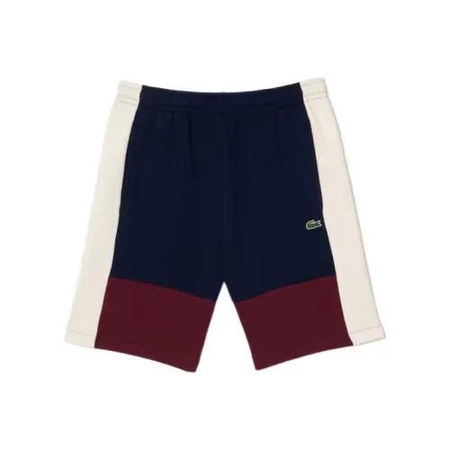 LACOSTE Повседневные шорты Мужские Морской синий