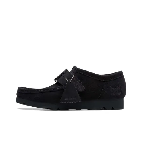 Clarks Мужская повседневная обувь Низкий топ Черный мужской