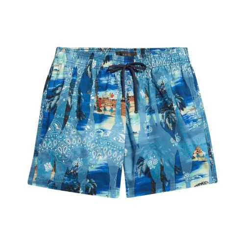 AMIRI Men's Blue Casual Shorts AMIRI Мужские Синие Повседневные Шорты