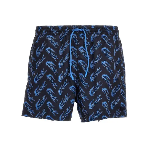 Шорты для пляжа мужские синие LACOSTE Collaboration