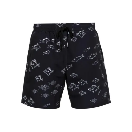 BRIONI SS24 Пляжные шорты Мужские Синие