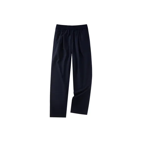 SHANTREE Повседневные брюки Унисекс Темно-синий