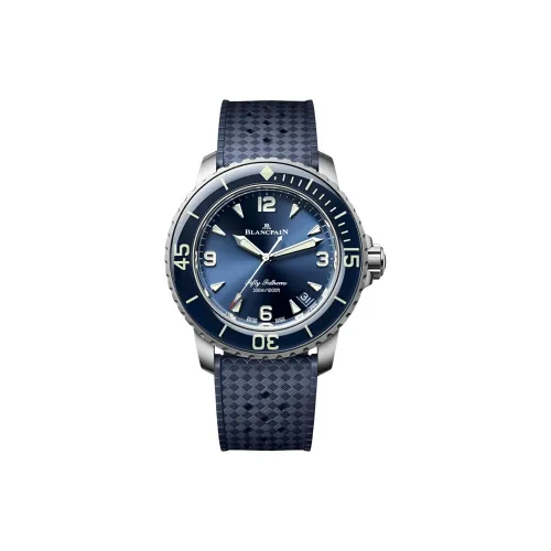 BLANCPAIN Автоматический Механический Часы Мужские FIFTY FATHOMS 42,3 мм Синий
