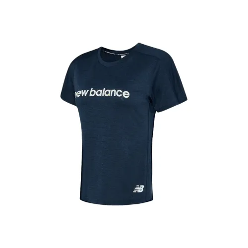 New Balance совместный бренд WMNS T Рубашка Женская Синяя