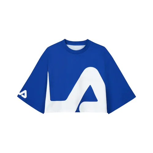 FILA T Рубашка Женская Ромб Синий