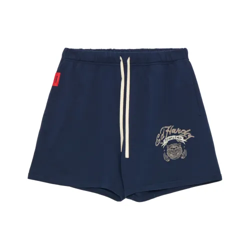Ed Hardy Midnight Blue E1PCM918 Мужские Повседневные Шорты