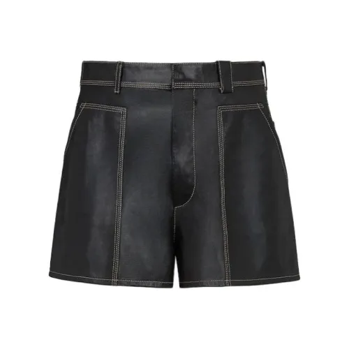 FENDI SS24 Повседневные шорты Мужские Черные