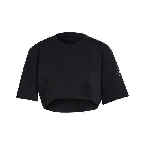 Adidas ASMC Черные Женские Короткие Топы