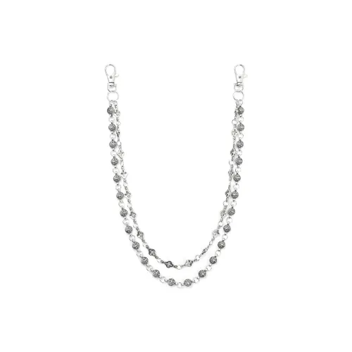 CHRROTA Металлические цепочки для брюк Унисекс