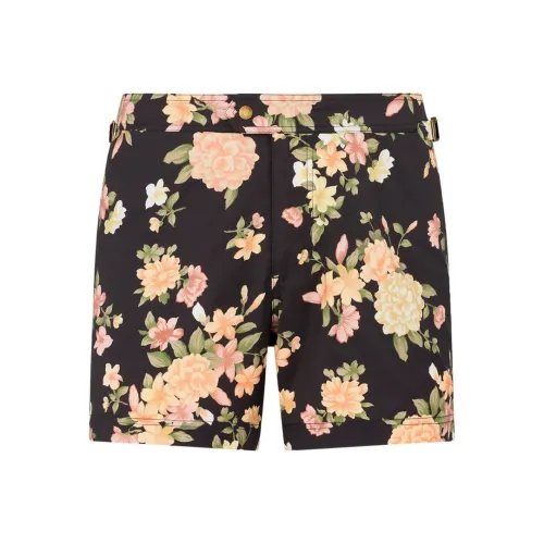 TF SS25 Пляжные шорты Мужские Черные