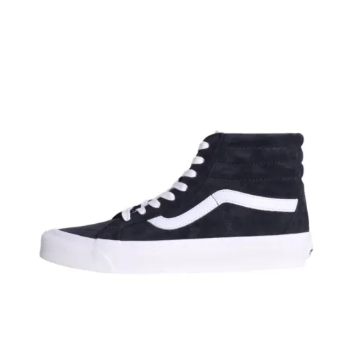 Vans Sk8 Hi Высокие Кроссовки для Скейтбординга Унисекс Черный Белый