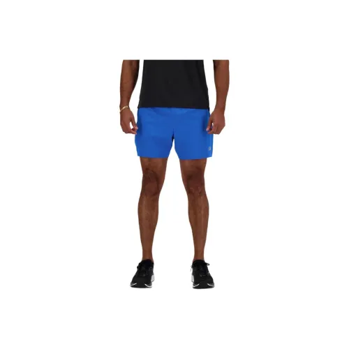 New Balance Sport Essentials Короткие 5' Повседневные шорты Мужские Синие