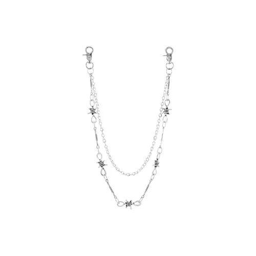 CHRROTA Металлические цепочки для брюк Унисекс