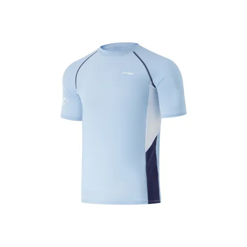LINING Swimming Series Glacier Blue/Deep Cup Blue Men's Men's Swimwear