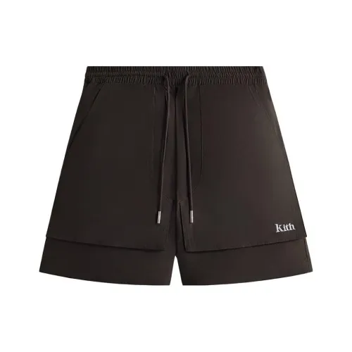 KITH Collaboration Мужские Повседневные Шорты Черные