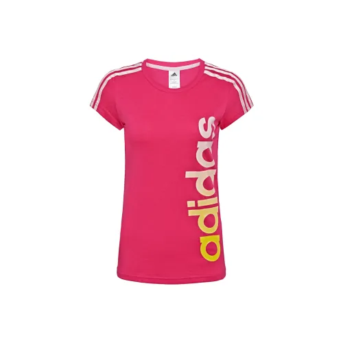 Adidas Женские футболки красного цвета