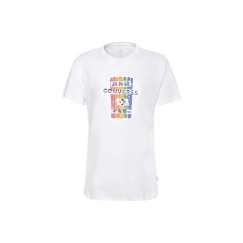 Конверс Белые Женские Футболки