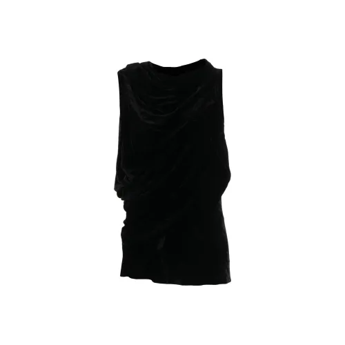 RICK OWENS Черные Женские Майки