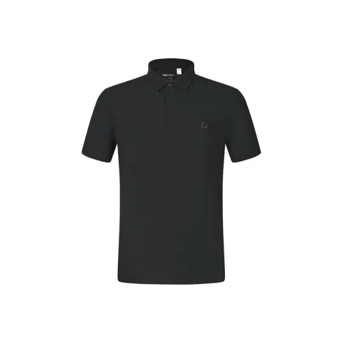FILA GOLF серия Мужская черная поло