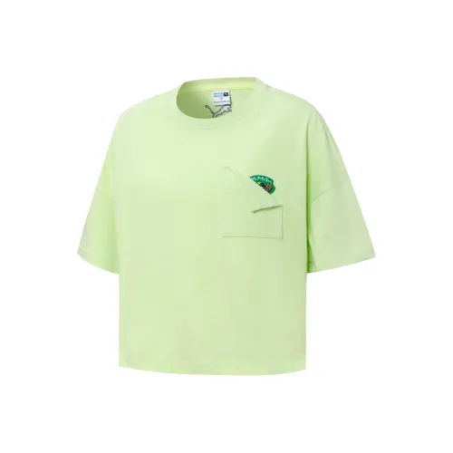 PUMA Циановый Женские Короткие Топы