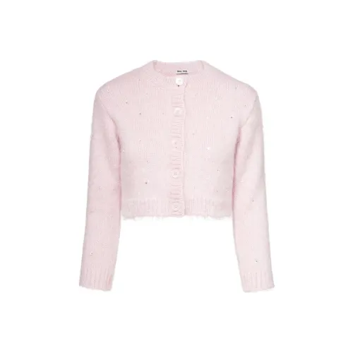 MIU MIU SS22 Трикотаж Женский Розовый