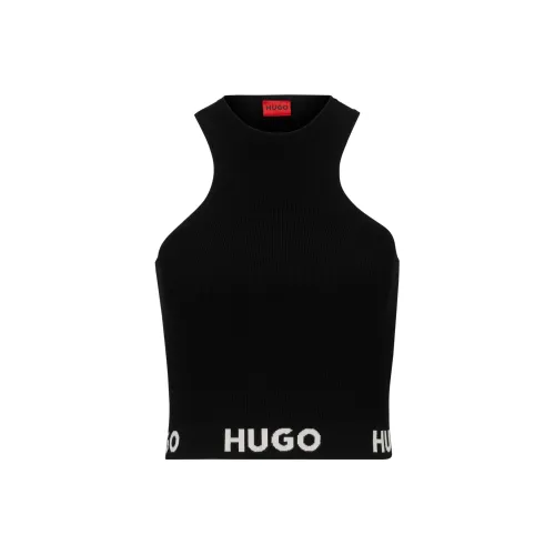 HUGO BOSS Черные Женские Майки