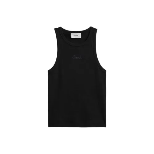 COACH SS24 Майка Женская Черная