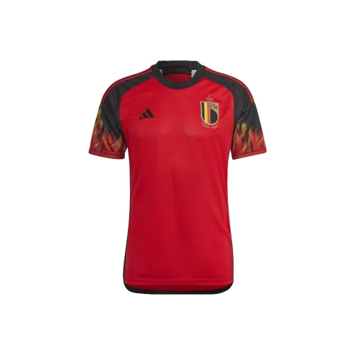 Adidas Красный Мужской Футбольный Джерси