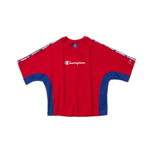 Champion Straight Fit T-Shirt Женская Красная