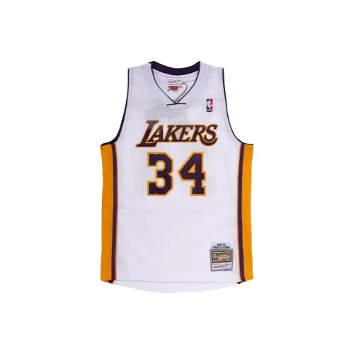 Mitchell Ness Белый Унисекс Баскетбольная Джерси