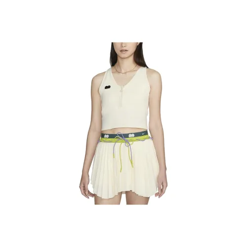 Nike X Naomi Osaka Co Branded Series Майка Женские Кокосовое молоко