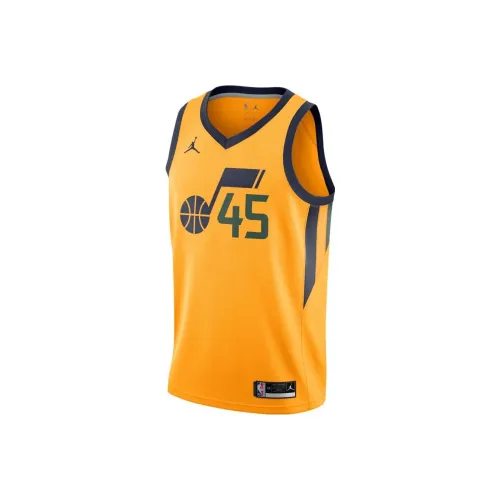 Nike Баскетбольная Джерси Мужская Желтая