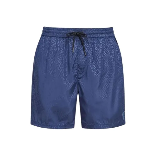 GUESS Плавательные шорты Мужские Синие