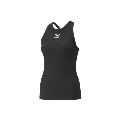 PUMA CLASSICS Черные Женские Майки