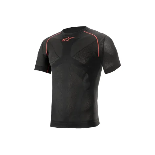 Alpinestars Мотоциклетная куртка унисекс черная красная