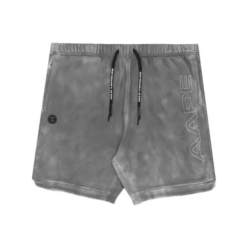 Aape Повседневные шорты Мужские Черные Серые