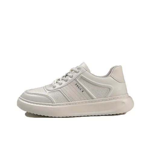 SENJIALUO Покрытие Увеличение Высоты Устойчивость к Износу Легкий Противоскользящий Низкий Топ Повседневная Обувь Мужская