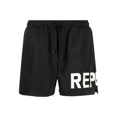 REPRESENT Пляжные шорты Мужские Черные
