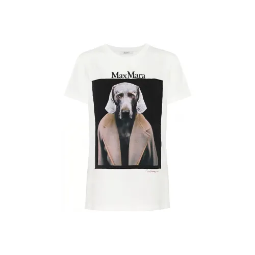 MaxMara Белые Женские Футболки