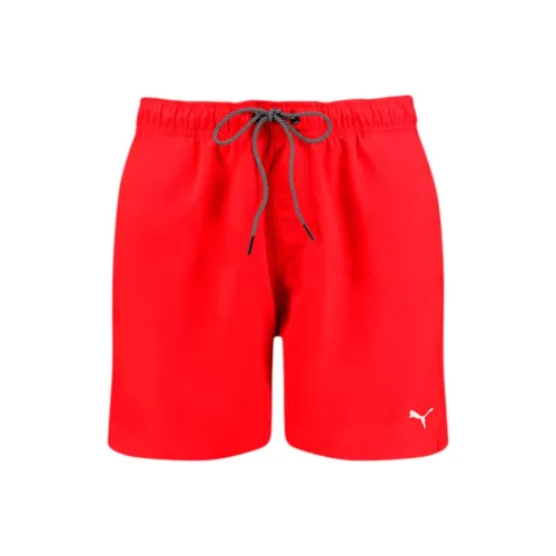 PUMA Swim MID Мужские Плавательные Шорты Плавание Красный