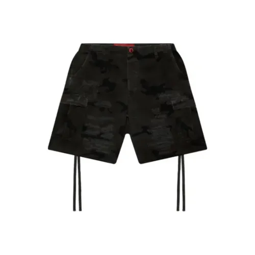 Hellstar Карго Шорты Мужские Черные