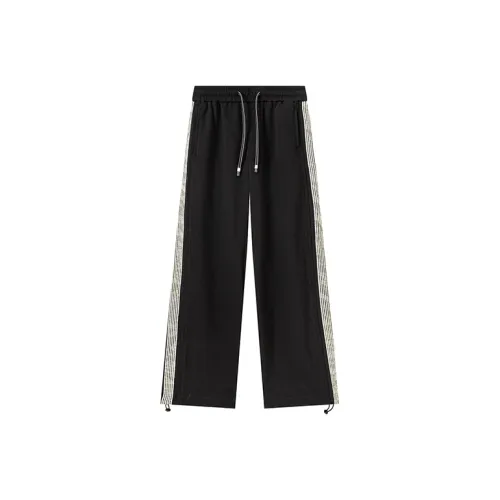 CAISEDI Повседневные брюки Мужские Черные