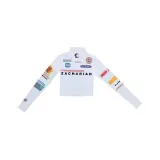 Белый укороченный