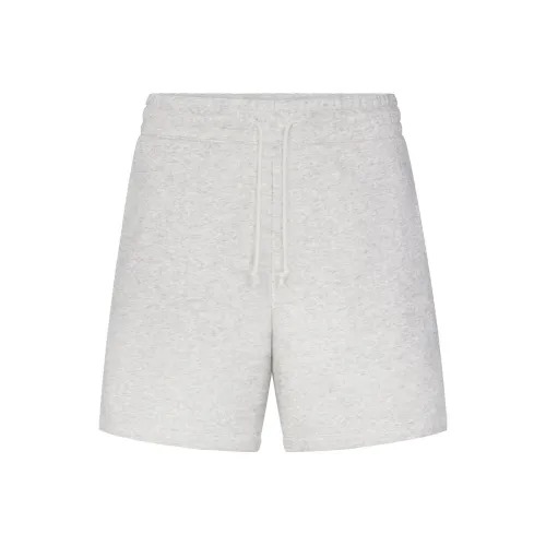 SKIMS Флис Lounge MENS Короткие Повседневные Шорты Мужские Светлый Меланжевый GREY Светлый Фотиния Серый